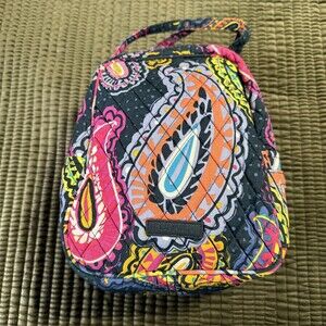 Vera Bradley Small Insulated Lunch Bag Twilight Paisley Print